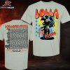 Lollapalooza 2026 Poster Lineup Tee High Quality Edition Two Sided Unisex T-Shirt