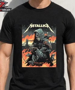 Metallica M72 London England Artwork Venue Poster At London Stadium On July 3rd 2026 Unisex T-Shirt