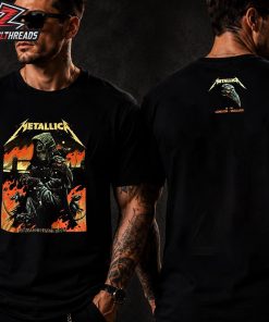 Metallica M72 London England Artwork Venue Tee At London Stadium On July 3rd 2026 Two Sided Unisex T-Shirt