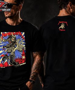 Metallica M72 London England Artwork Venue Tee At London Stadium On July 3rd And 5th 2026 Two Sided Unisex T-Shirt