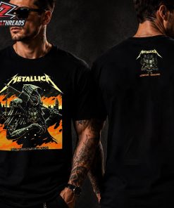 Metallica M72 London England Artwork Venue Tee Night 2 At London Stadium On July 5th 2026 Two Sided Unisex T-Shirt