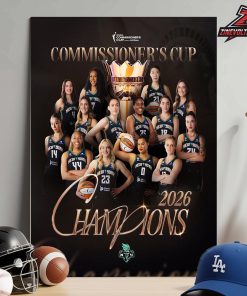 New York Liberty Is The 2026 WNBA Commisioner’s Cup Champions Home Decor Poster Canvas