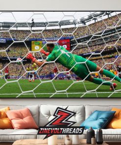 Ørjan Nyland Catch Bruno Guimaraes Penalty In Match Norway With Brazil Help Norway Advance To Quater Final World Cup 2026 Home Decor Poster Canvas