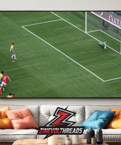 Ørjan Nyland Keeps Out Bruno Guimaraes Penalty In The 14th Minute Of Match Norway With Brazil World Cup 2026 Home Decor Poster Canvas