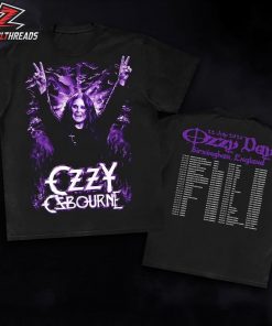 Ozzy Osbourne Limited Edition Ozzy Day At Birmingham England On July 22nd 2026 Two Sided Unisex T-Shirt
