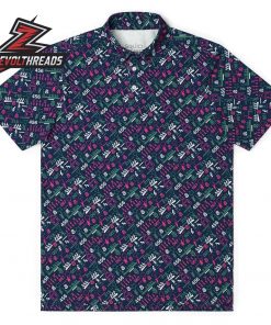 Squid Game Sudden Death RSVLTS All-Day Polo Shirt Korean Survival Game Performance Golf Polo