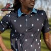 Captain America Stars Stripes And Shields RSVLTS All-Day Polo Shirt Performance Golf Polo