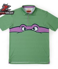 Teenage Mutant Ninja Turtles Donatello RSVLTS All-Day Polo Shirt Performance Golf Polo