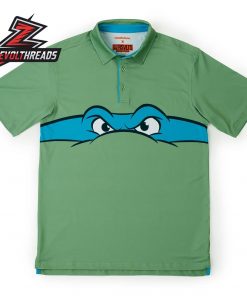 Teenage Mutant Ninja Turtles Leonardo RSVLTS All-Day Polo Shirt Performance Golf Polo