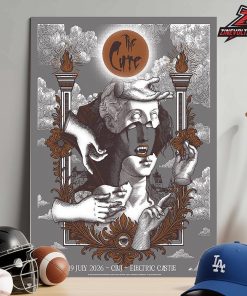 The Cure Limited Edition Event Poster At Electric Castle Festival Romania On July 12th 2026 Home Decor Poster Canvas