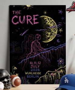 The Cure Limited Edition Event Poster At Wuhlheide Berlin On June 10 11 12 2026 Home Decor Poster Canvas