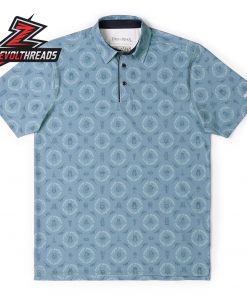 The Lord Of The Rings Middle-Earth Medley RSVLTS All-Day Polo Shirt Performance Golf Polo