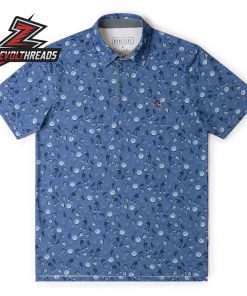 Universal Monsters Full Moon Madness RSVLTS All-Day Polo Shirt Classic Horror Performance Golf Polo