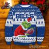 Buffalo Bills Grinch Face Snowflake Football Christmas Fan Ugly Sweater Buffalo Bills Grinch Face Snowflake Football Christmas Fan Ugly Sweater