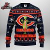 Buffalo Bills Grinch Toilet Humor Red Black Football Christmas Fan Ugly Sweater