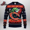 Jack Skellington Grinch Christmas Friends Red Holiday Movie Fan Ugly Sweater