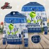 Dashing Through The Snow Grinch Max Christmas Lights Funny Holiday Ugly Sweater