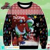 Stranger Things Demogorgon Grinch Christmas Horror Movie Fan Ugly Sweater