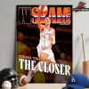 Sabrina Ionescu New York Liberty On Gold Metal Slam 264 Magazine Cover Rhythm Of The City Home Decor Poster Canvas