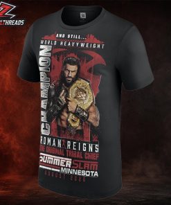 Roman Reigns SummerSlam 2026 And Still World Heavyweight Champion Unisex T-Shirt