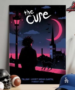 The Cure Event Limited Poster At Unibet Arena Kvartal Tallinn On August 9th 2026 Home Decor Poster Canvas
