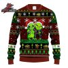 Christmas Is Coming Grinch Candy Cane Throne Max Winter Holiday Ugly Sweater