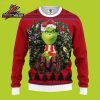 Dallas Cowboys Bud Light Grinch Beer Drinking Funny Christmas Ugly Sweater Dallas Cowboys Bud Light Grinch Beer Drinking Funny Christmas Ugly Sweater