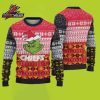 Grinch Crown Royal Here Or There Christmas Drinking Ugly Sweater