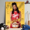 Caitlin Clark Indiana Fever On Slam Magazine Presents Kicks 29 Signature Move Home Decor Poster Canvas