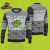 Kansas City Chiefs Baby Grinch Holding Football Red Christmas Ugly Sweater Kansas City Chiefs Baby Grinch Holding Football Red Christmas Ugly Sweater