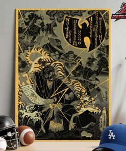 Wu-Tang Clan The Final Chamber Tour 2026 At Northwell At Jones Beach Theater Washington NY On September 13th 2026 Home Decor Poster Canvas