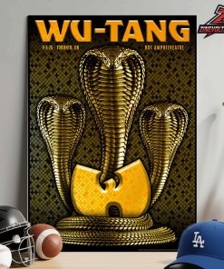 Wu-Tang Clan The Final Chamber Tour 2026 At RBC Amphitheatre Toronto ON On September 8th 2026 Home Decor Poster Canvas