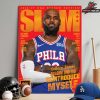 Lebron James Philadelphia 76ers On Slam 265 Gold Metal Magazine Cover 2026-27 Season Preview Allow Me To Reintroduce Myself Home Decor Poster Canvas
