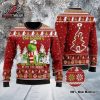 Philadelphia Eagles Grinch Football Midnight Green NFL Christmas Fan Gift Ugly Sweater
